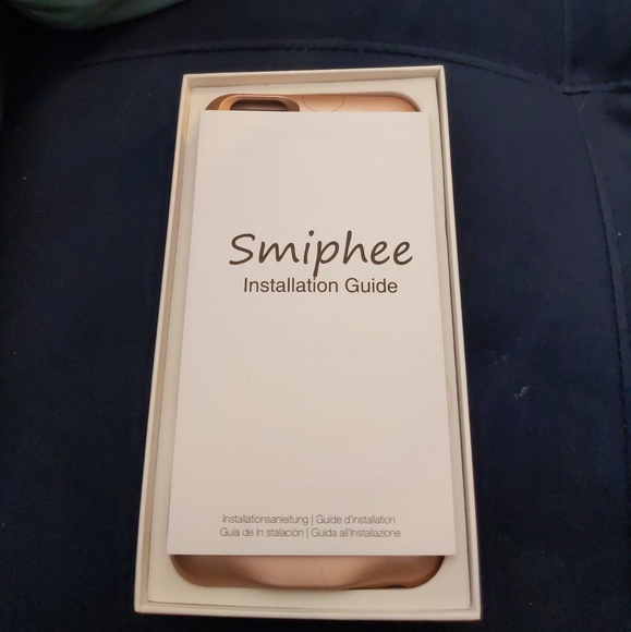 Smiphee iPhone 6,7,8 plus battery case, Rose. - Picture 2 of 4